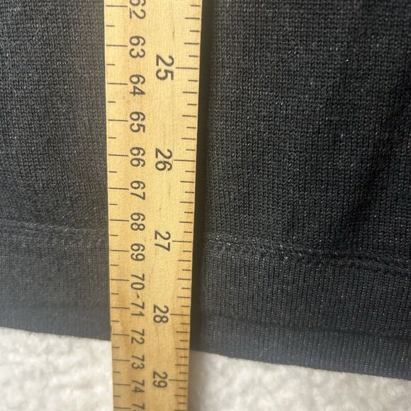 Ecloths Men’s M Organic Cotton Mock Pullover Gray Longsleeve Button Neck Preppy - Picture 7 of 9